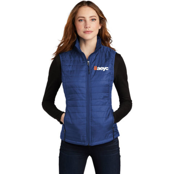 Port Authority® Ladies Packable Puffy Vest