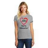 Always Essential District Made® Ladies Perfect Blend® Crew Tee