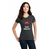 Always Essential District Made® Ladies Perfect Blend® Crew Tee