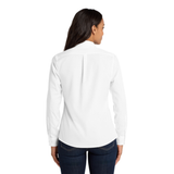WECA Port Authority® Women's Long Sleeve Carefree Poplin Shirt