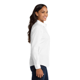 WECA Port Authority® Women's Long Sleeve Carefree Poplin Shirt