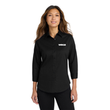 WECA Port Authority® Women's 3/4-Sleeve Easy Care Shirt