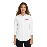 WECA Port Authority® Women's 3/4-Sleeve Easy Care Shirt