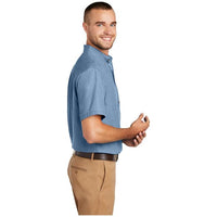 Port & Co™ Short Sleeve Value Denim Shirt