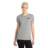 WECA District® Women's  Perfect Blend® CVC Tee