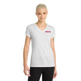 WECA District® Women’s Perfect Blend® CVC V-Neck Tee