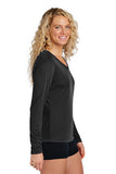 Sport-Tek® Women's Long Sleeve PosiCharge® Competitor™ V-Neck Tee