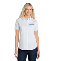 Port Authority® Women's Short Sleeve SuperPro React™Twill Shirt